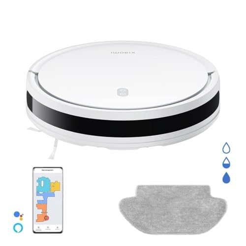 Miniatura 2 de XIAOMI Robot Vacuum E12 - Robot Aspirador y fregasuelos con planificación Inteligente de rutas, succión de 4000 Pa, Tres Niveles de fregado, Blanco