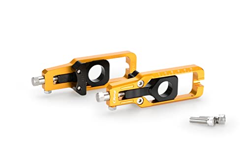 Tensor de cadena Puig 21039O color oro, accesorio de transmisión específico para moto