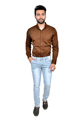 Image of Men's Slim Fit Jeans (newmoudlin mikadojeansgrey 30 Grey 30)