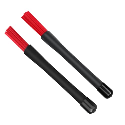 Baquetas para percusión rojas 3 piezas 23.5 cm miniatura 2