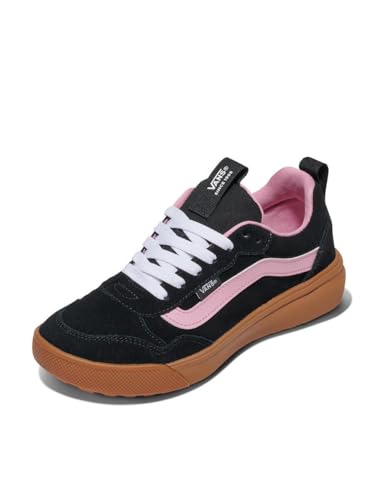 Vans Women's Range EXP Shoe | Athletic Fashion Sneakers for Walking, Hiking & Everyday Wear, Gum Pop Black/Pink Dawn, 10