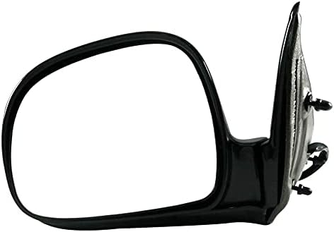 Replacement Parts Front Left Driver Side Door Mirror Outside Rear View Power Operated Without Heated Manual Folding Compatible With Chevrolet S10 Sonoma Blazer Jimmy Bravada 1994-1997