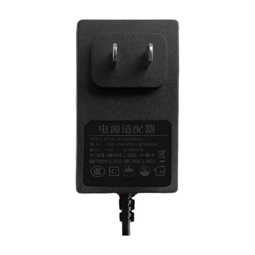 Chargeur adaptateur secteur 12V3A compatible 12V 5A 4A 2A câble long