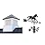 Good Directions Manchester 30" Black Vinyl Cupola & Galloping Horse Black Weathervane