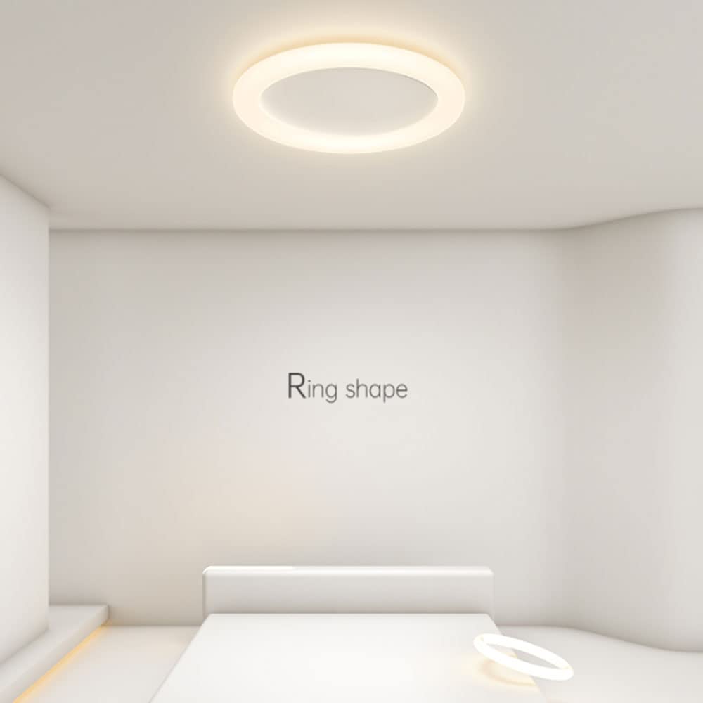 Nordic Płaskie oświetlenie sufitowe Lampa sufitowa do montażu podtynkowego Super jasna lampa panelowa LED Regulowane przyciemniane lampy sufitowe Dekoracja sufitowa OPRAWY Oświetleniowe stosowane w