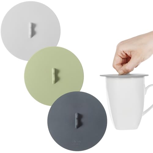 Ymapinc Silicone Lids for Cups Silicone Cup Covers Universal Cup Lids