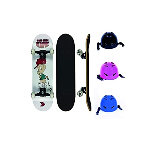 Skate Infantil Cisco Desde Sempre Little Boy 7.28' + Capacete Infantil