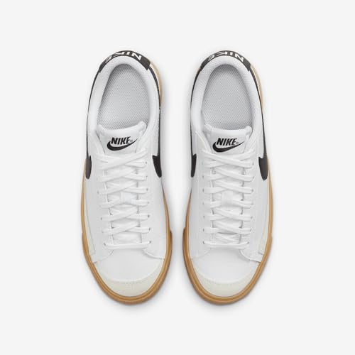 Nike Blazer Low '77 Big Kids' Shoes (DA4074-128, White/Gum Light Brown/Anthracite)4