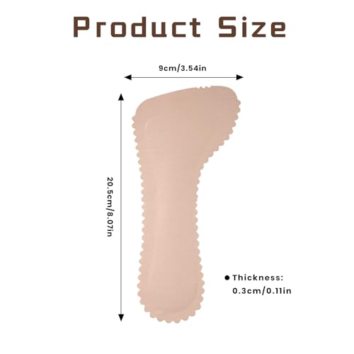 4 pares de plantillas para zapatos de tacón alto para mujer miniatura 2