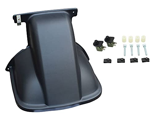 SECURA Déflecteur compatible avec McCulloch M14597TC 960510063 Tracteur de pelouse