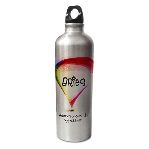 Botella Sunsign agua acero inoxidable PrimeChef Aries de 750 ml multicolor