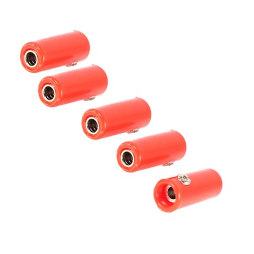uxcell 5 piezas conector banana hembra 4mm miniatura 4