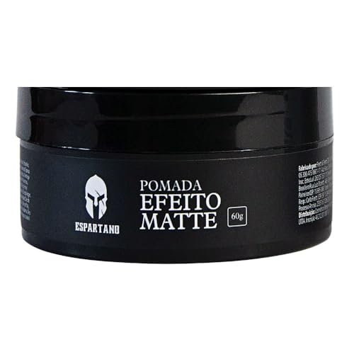Pomada Modeladora de Cabelo Efeito Matte Espartano 60g