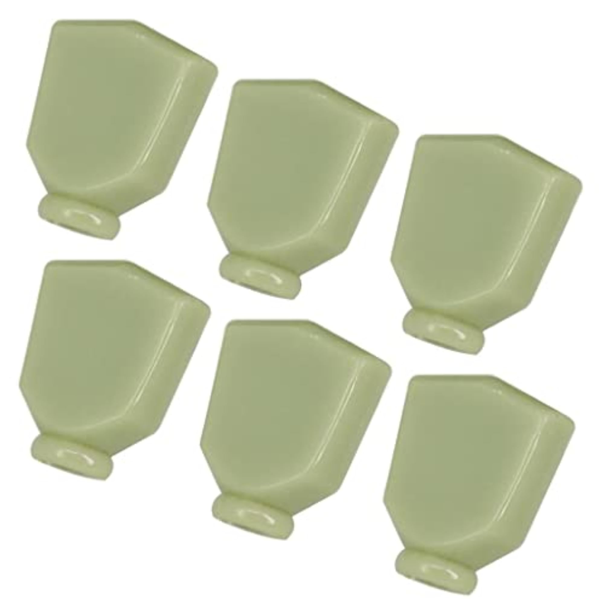 6 Pcs Retro Guitar Tuning Pegs Tuners Machine Heads Button Knobs