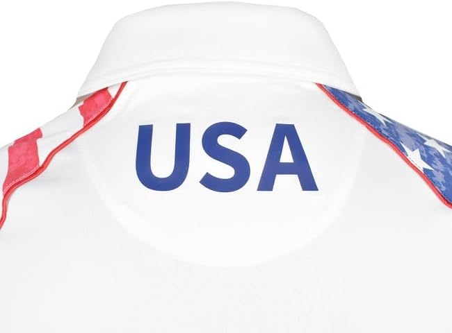 Snake Eyes Golf USA Print Polo - Image 4