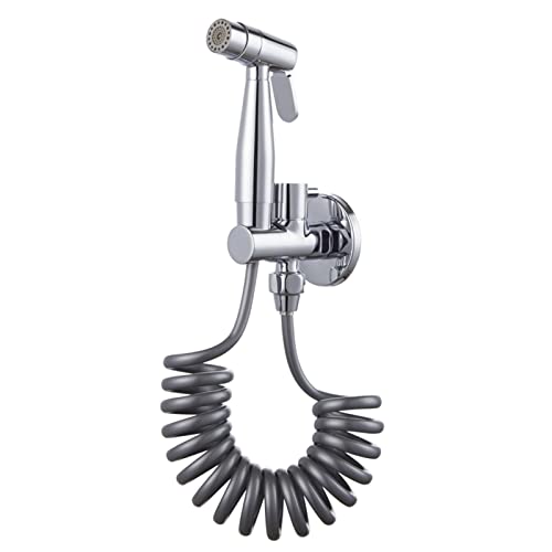 Accesorio portátil con manguera para bidet y limpieza de inodoros 2