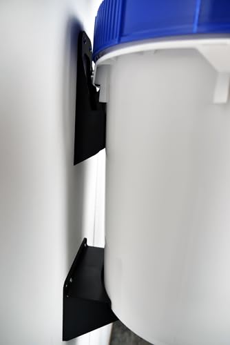 Separador de clique rápido montado pendurado na parede com caixa de bloqueio de 5 galões e mangueira