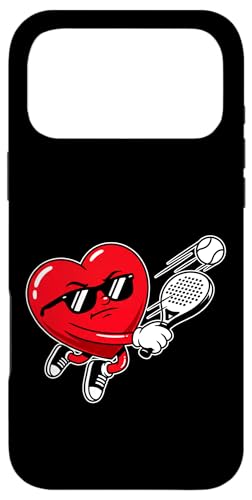 Love Padel ���킢���o�����^�C���f�[�n�[�g �X�}�z�P�[�X iPhone 17 Pro Max �p