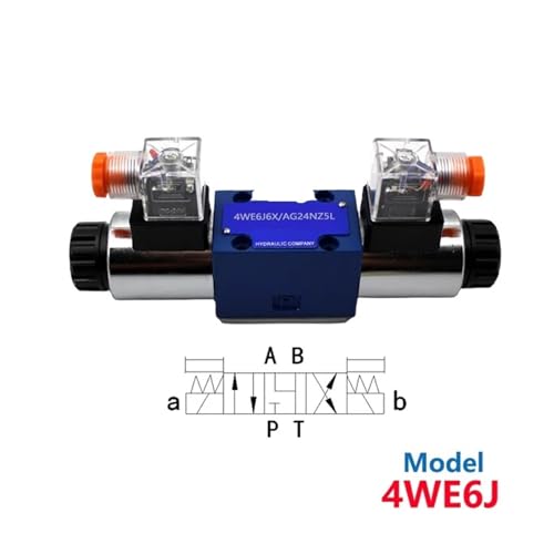 Électrovanne de commande hydraulique 4WE6U distributeur à solénoïde Cetop 3