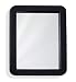 5 1/4 x 6 7/8 Inch Magnetic Locker Mirror - Real Glass