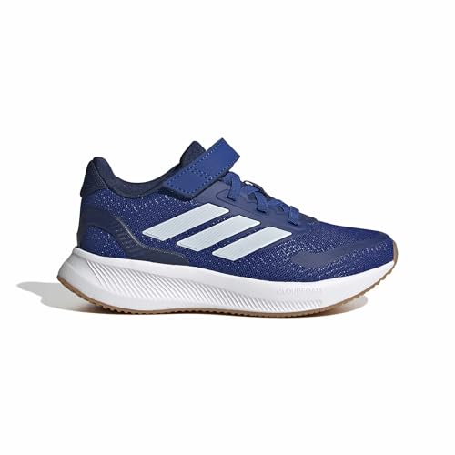 adidas RUNFALCON 5 Shoes Kids Laufschuhe, Royal Blue/Cloud White/Dark Blue, 32 EU