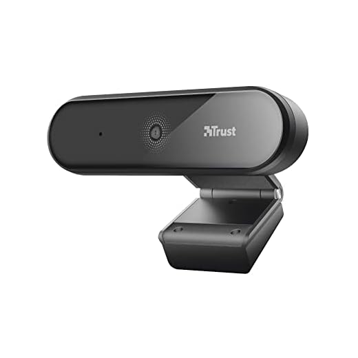 Webcam Trust Tyro Full HD 1080p 30fps c/Tripé, Black, 4,5"