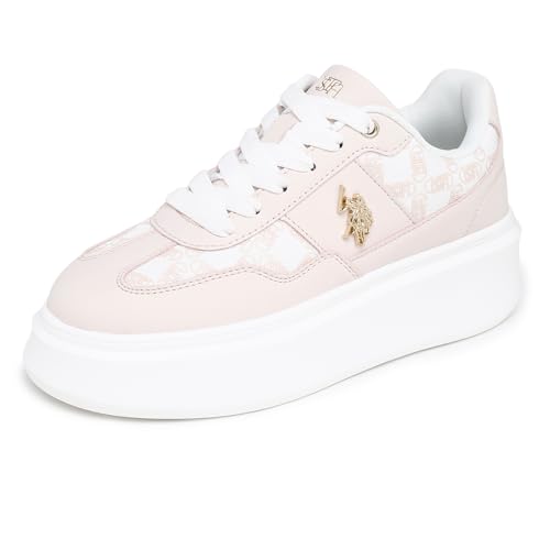 Image of U.s polo assn.Women Marlene 2.0 Nude Casual Shoes with Comfort Insole