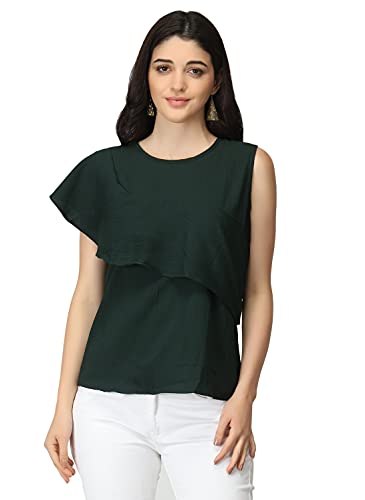 Image of DHRUVI TRENDZ Women Tops | T Shirt for Women | Tops for Jeans for Women | Western Tops for Women Stylish | T-Shirt for Women
