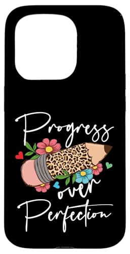 Progress Over Perfection �q���E���M ���`�x�[�V���������߂鋳�t �X�}�z�P�[�X iPhone 15 Pro �p