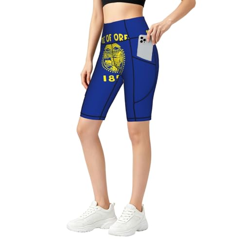 Short de yoga femme poches legging gym taille haute course entraînement