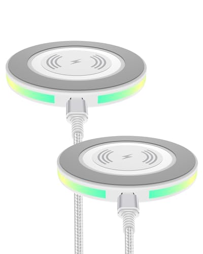 15W Phone Charging Station for iPhone 15 Pro Max/Plus/14, QI Enabled Wireless Charger Fast Charge for Samsung Galaxy s23 Ultra s22 s21, Android Charging Pad for Google Pixel 8 Pro/7 Pro/7a/6 Pro/6/5