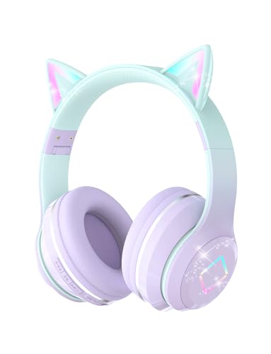 Xunpuls Bluetooth Headphones for Children with Microphone, Wirele...