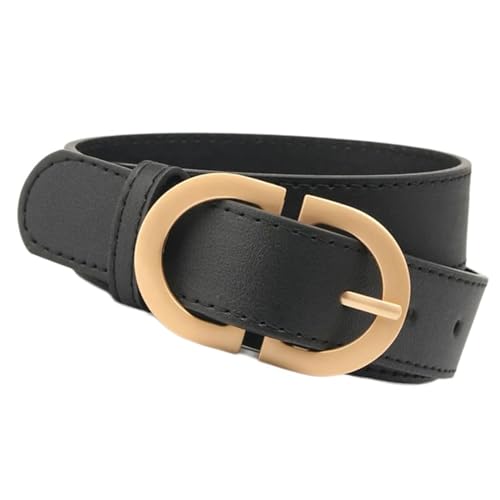 Women AllMatching Belt For Daily Wear Fashion Metal Buckle Waistband Pin Buckle Belt For Jeans Pants Female Waiststrap4