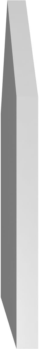 GVSPE16X2602SN-13 Peaked Top Brickmould Frame, Primed Tan Signature Series Surface Mount Gable Vents, 16-in. W x 26-in. H, Unfinished