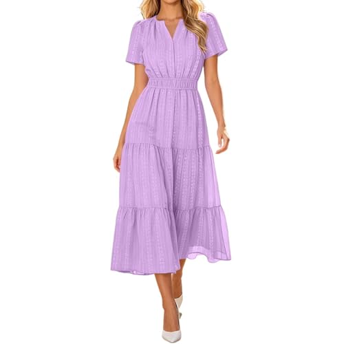 Robe d'été légère pour éviter la chaleur avec style décontracté