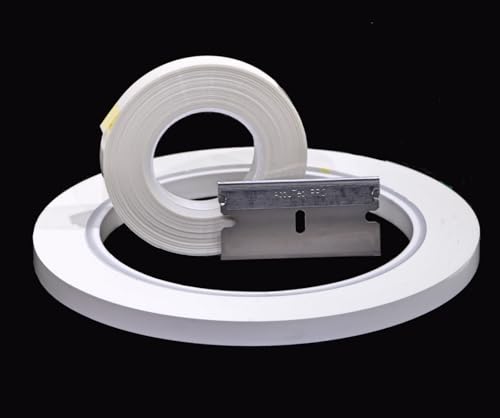 TME Open Reel Audio Leader Tape Kit Solid White 1/4