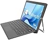 Tablet Windows con Teclado 11.6", 2 en 1 Desmontable, Pantalla Táctil Windows 11, 6GB RAM 256GB Almacenamiento, Intel Celeron, WiFi 2.4G+5G, Bluetooth, USB3.0, HDMI, Doble Cámara 4