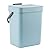 LALASTAR Compost Bin Kitchen, Small Compost Bin for Kitchen, Countertop Compost Bucket with Lid, Odorless Hanging Trash Can for RV/Office/Dog, Mini Food Waste Bin for Countertop, 3L/0.8 Gal, Blue