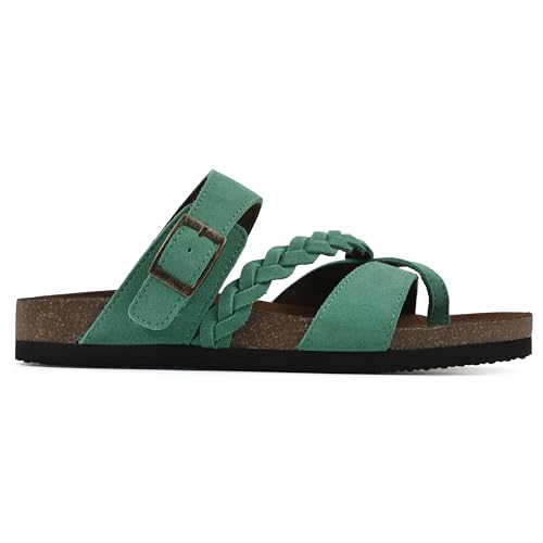Image of White Mountain Women's Hazy Braided Footbed Sandal