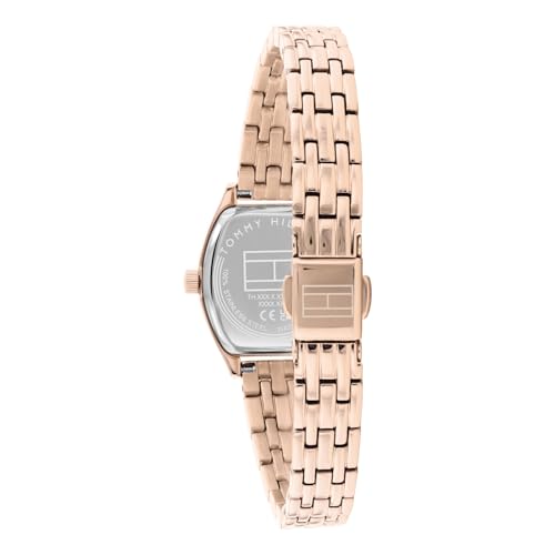 Image of Tommy Hilfiger Norah with White Dial Rose Gold Stainless Steel Strap Watch for Women - TH1782912