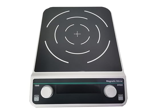 10L Magnetic Stirrer Lab Magnetic Mixer with Max Stirring Volume 10L Speed 50 to 1500rpm Accuracy ±5rpm/min LCD Display