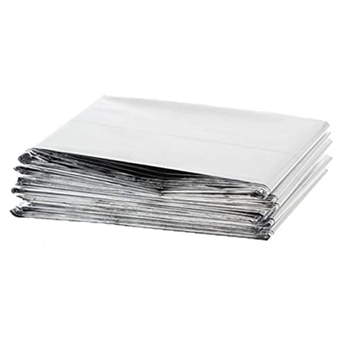 OFFSCH First Aid Blanket Reflective 5pcs Emergency Heat Reflective for Outdoor Use