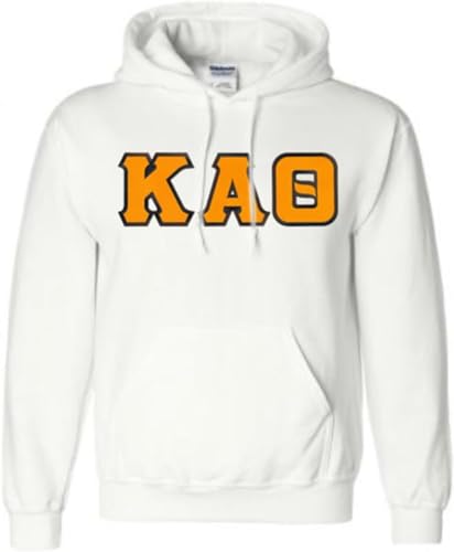 Kappa Alpha Theta Lettered Hooded Sweatshirt - Main Image