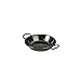 Genware NEV-E0212 Mini-Paella-Pfanne, Emaille, 12 cm, Schwarz, 10 Stück