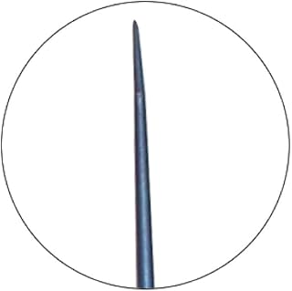 Rhoton #12 Straight Point Needle Semi-Sharp 7 1/2