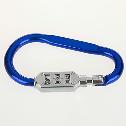 Candados con código, candado de código, candado, 1 Pieza de aleación Mini mosquetón candado combinación de Viaje dial de Seguridad Bolsa de Equipaje Maleta Conveniente Accesorio for el hogar