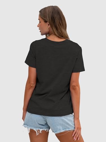 Image of Anbech Womens Dandelion Graphic T-Shirts Teen Girls Cute Sunflower Print Casual Tee Tops