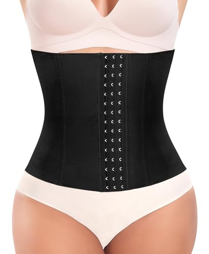 Image of Werena Waist Trainer for Women Corset Shapewear Tummy Control Girdle Waist Cincher