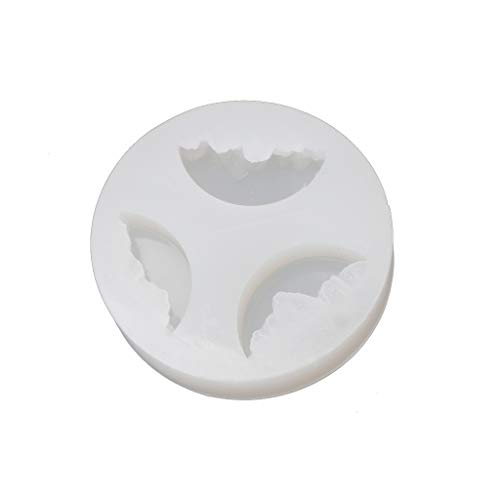 BUZHI 1pc Resin Jewelry Casting Molds Silicone Mold for Resin DIY Snow Mountain Mold Micro Landscape Epoxy Resin Molds