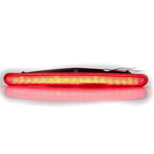 For VW For Beetle 1998-2010 High Mount LED Car Rear Brake Light Lamp Rear Tail Third Brake Light 1C0945097E 1C0945097B (Red Cover)